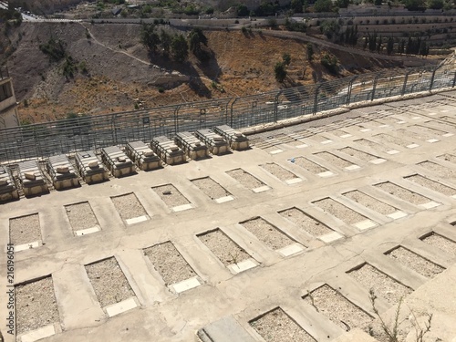 Fotografía Jerusalem old city and the ancient Jewish cemetery in the Mount of Olive, Israel