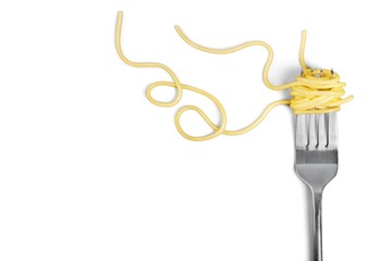 Sticker - Fork with just spaghetti around