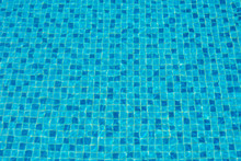 Water In A Blue Swimming Pool, Background