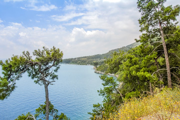 Wall Mural - Mugla, Turkey, 15 May 2012: Gokova Bay, Akyaka