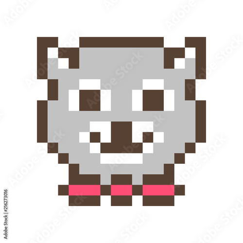 Cute Smiling Raccoon Muzzle 16x16 Pixel Art Icon Isolated On White Background Chat App Sticker Social Media Account User Profile Avatar Messenger Emoji Pet Shop Toy Store Vet Animal Shelter Logo Stock Vector Adobe Stock Cute Smiling Raccoon Muzzle 16x16 Pixel Art Icon Isolated On White Background Chat App Sticker Social Media Account User Profile Avatar Messenger Emoji Pet Shop Toy Store Vet Animal Shelter Logo Stock Vector Adobe Stock