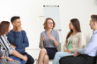 © Africa Studio - People at group psychotherapy session indoors