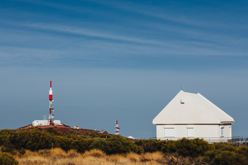 Wall Mural - Teide Observatory infrastructure in Tenerife, Canary Islands, Spain