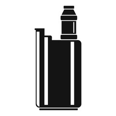 Poster - Vape box icon. Simple illustration of vape box vector icon for web design isolated on white background