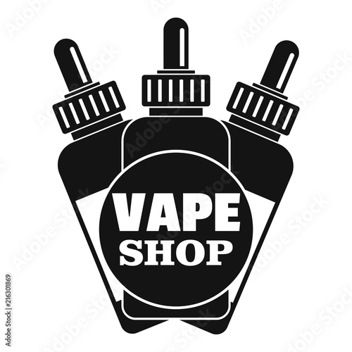 vape liquid shop logo simple illustration of vape liquid shop vector logo for web design isolated on white background buy this stock vector and explore similar vectors at adobe stock vape liquid shop vector logo
