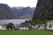 Undredal am Aurlandsfjord, Sogn og Fjordane, Norwegen