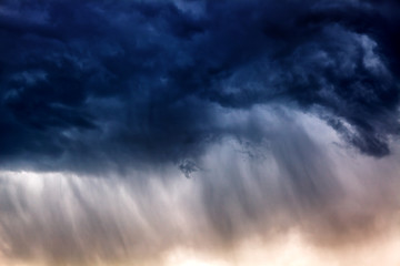 Wall Mural - severe rain blurred background