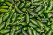 Pile of Jalapeno peppers for sale
