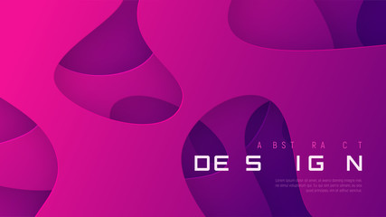 Wall Mural - vector abstract futuristic gradient background, organic minimali