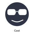 © CoolVectorStock - cool icon isolated on white background. Simple and editable cool icons. Modern icon vector illustration.