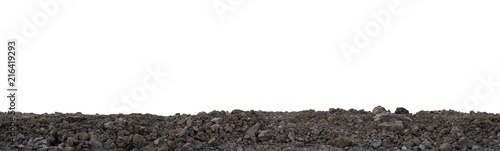 Fotomural Pile of gardening soil surface for planting