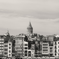 Galata tower from Bosphorus