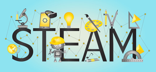 Steam education banner