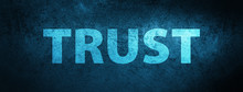 Trust Special Blue Banner Background