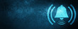 © FR Design - Alarm icon special blue banner background