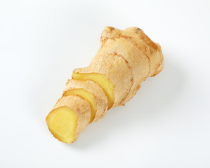 Sticker - sliced ginger root