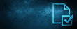 © FR Design - Survey icon special blue banner background