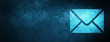 © FR Design - Email icon special blue banner background
