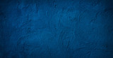 Fototapeta  - Abstract Grunge Decorative Relief Navy Blue background
