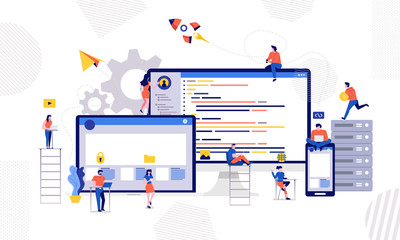 Wall Mural - developer programmer
