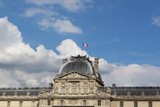 Fototapeta Na drzwi - France Flag roof sky 