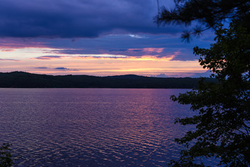 Sunset at the lake 3