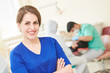 dentist female doctor. dentistry medicine