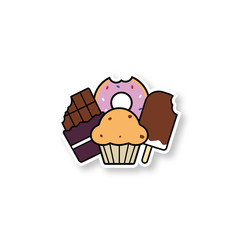 Wall Mural - sweets patch