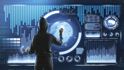 malware and security concept