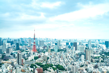 Tokyo Tower, Japan - communication and observation tower. It was the tallest artificial structure in Japan until 2010 when the new Tokyo Skytree became the tallest building of Japan.