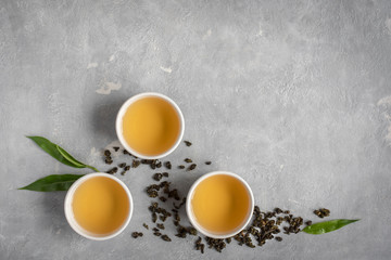 Wall Mural - green oolong tea