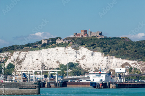 Dover Castle And Harbour Dover Kent White Cliffs South England Buy This Stock Photo And Explore Similar Images At Adobe Stock Adobe Stock