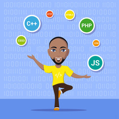 programmer man character