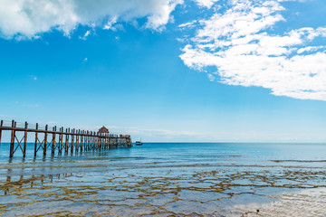 Wall Mural - Jetty of Zanzibar Island in Tanzania.