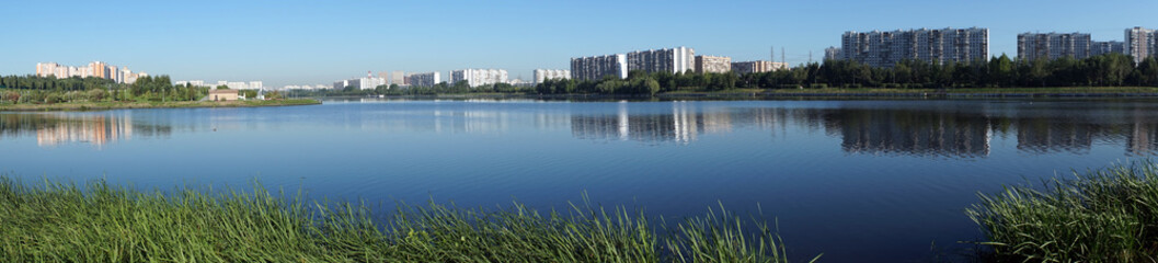 Wall Mural - Moscow river