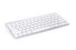 © dohee - white keyboard isolated white.