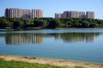 Wall Mural - Apartment buildings