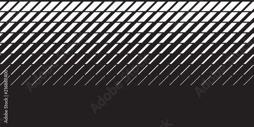 Geometric degrade lines gradient motif