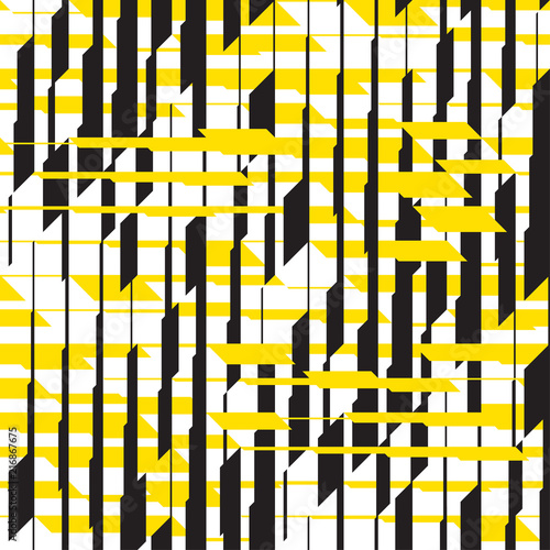 Modern active striped seaml...