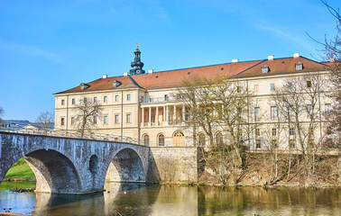 Wall Mural - Castle and Bastille of Weimar in East-Germany