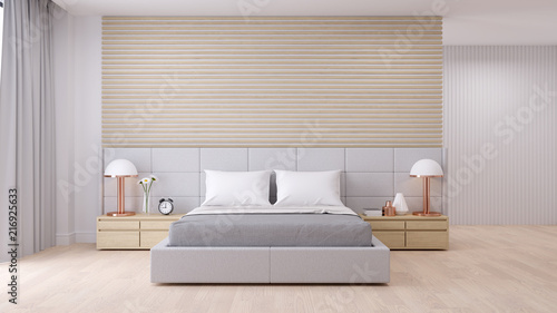 Bedroom Interior Dssign With Modern Minimalist Style Cozy