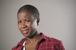 © TheVisualsYouNeed - lifestyle portrait if young unhappy and pretty afro American woman in contempt and disgust face expression as if disliking or finding disgusting