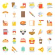 food and drink icon, gastronomy concept flat design