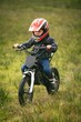 © Wavebreak Media - Boy riding bike in garden