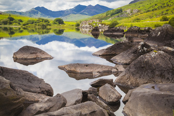 Blick auf Mount Snowdon im Snowdonia Nationalpark