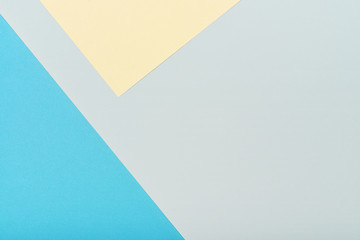 color paper geometric flat lay background