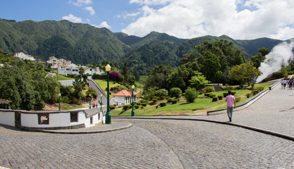 Village by the Mountains