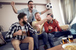 © ivanko80 - Fans of soccer watching match