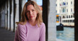 © rocketclips - Worried Caucasian woman in Venice sits outside