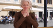 © Mark Adams - Older woman tourist sitting in restaurant while on Italian vacation in Rome